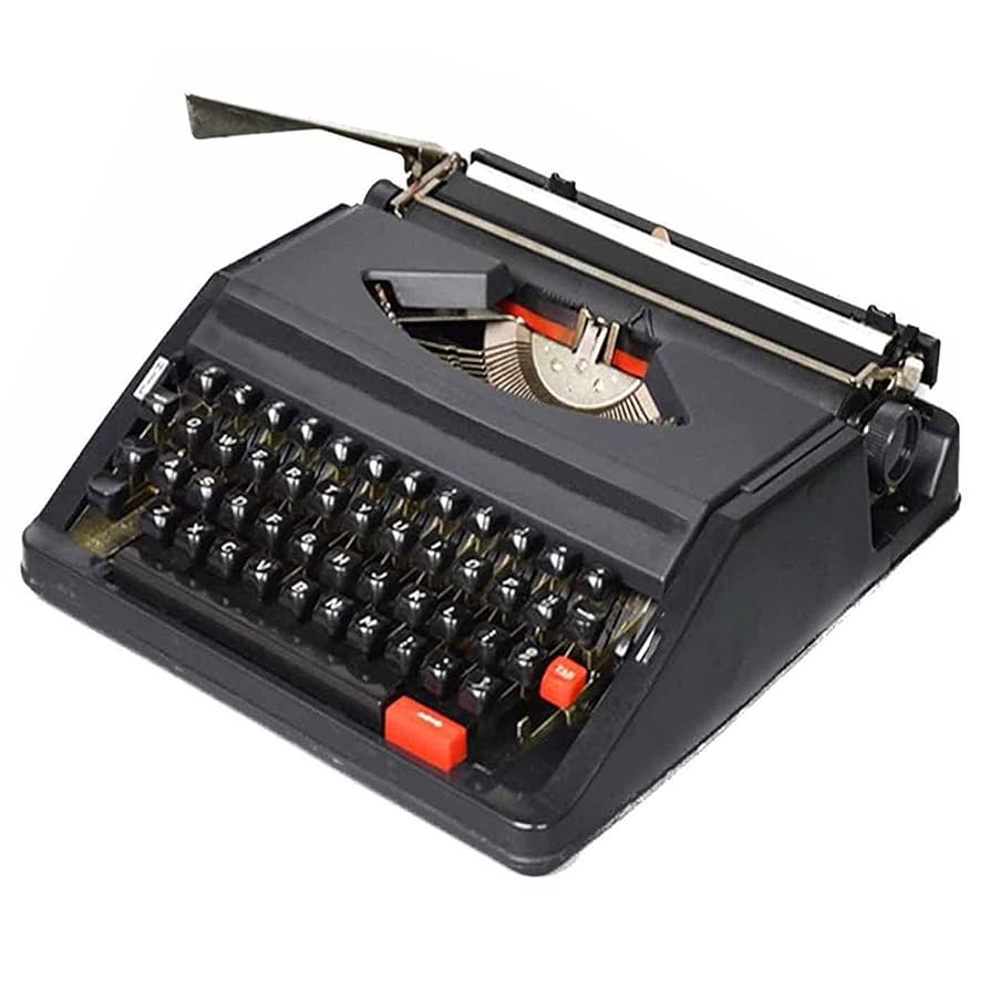 ヴィンテージタイプライターマシン、手動英語タイプライター機械